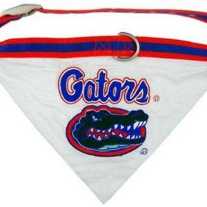 FLORIDA GATORS PET COLLAR BANDANA NEW
